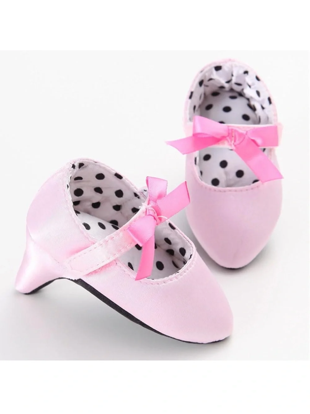 Baby girl Pink Bow Mary Jane Heels